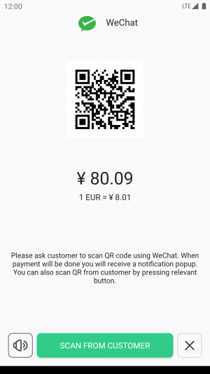 WeChat payment